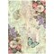 Stamperia Rice Paper Sheet A4-Wonderland Flowers And Butterflies